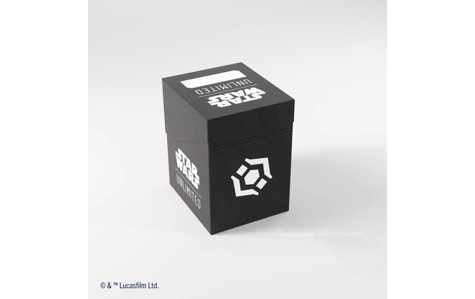 Kartenbox Star Wars: Unlimited Soft Crate schwarz / weissOffiziell lizenzierte Deckbox