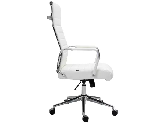 Fauteuil de bureau Kolumbus - Blanc105.00