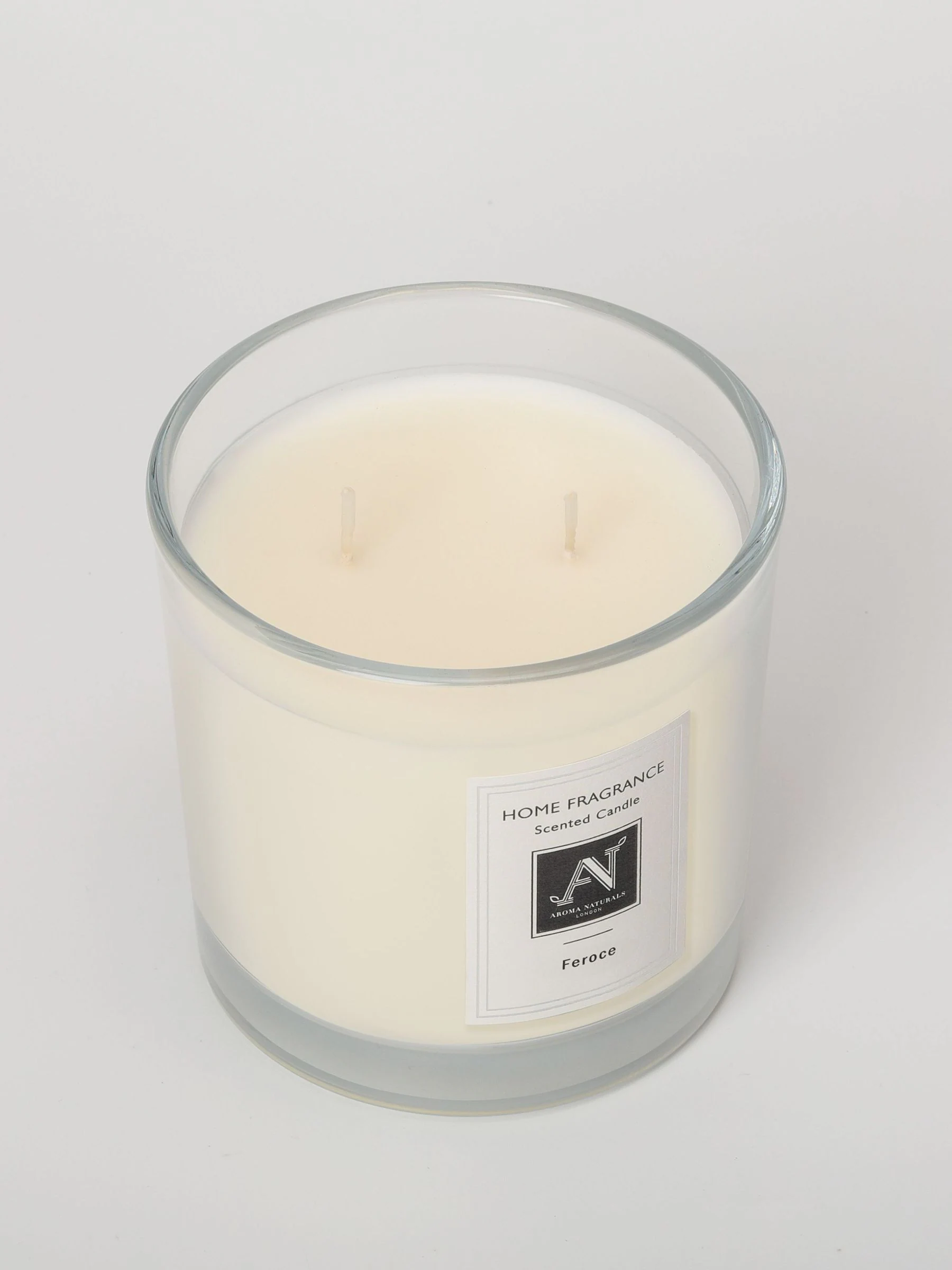 Aroma Naturals Minimalist Luxe Feroce 2 Wick Candle