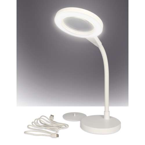 Light4Vision Chameleon LED Tisch-Lupenleuchte mit Akku