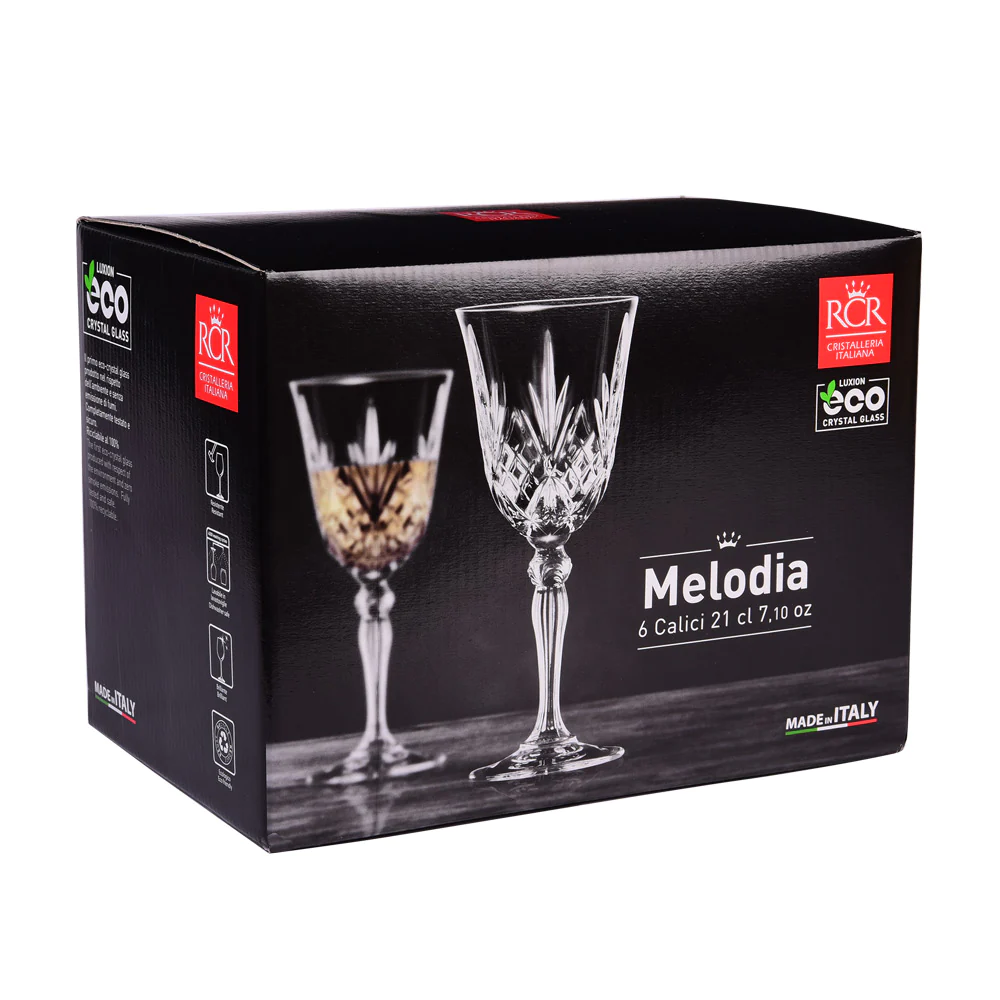 Verre à pied Melodia 21 cl (lot de 6) RCR