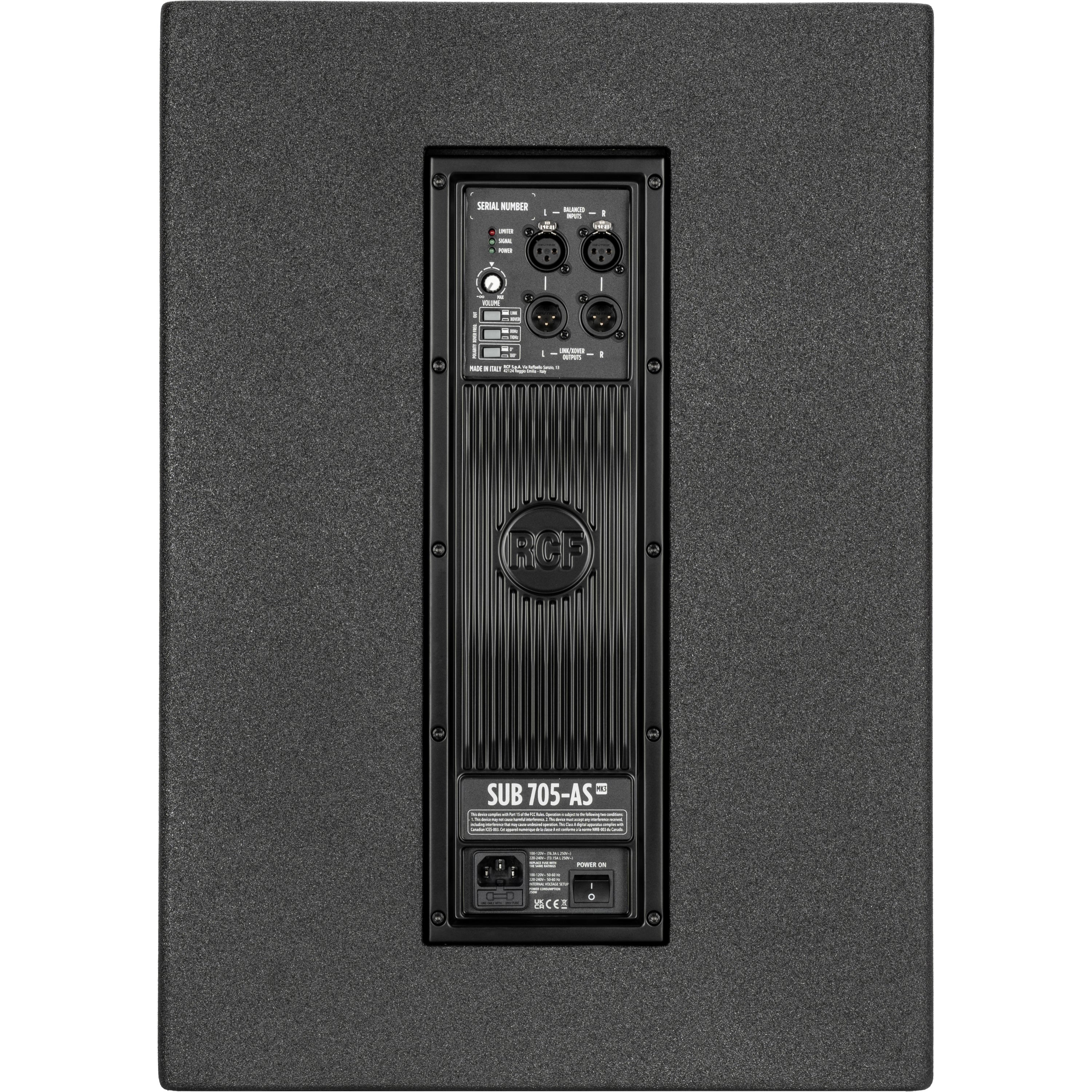RCF SUB 705-AS MK3 15 inch actieve subwoofer