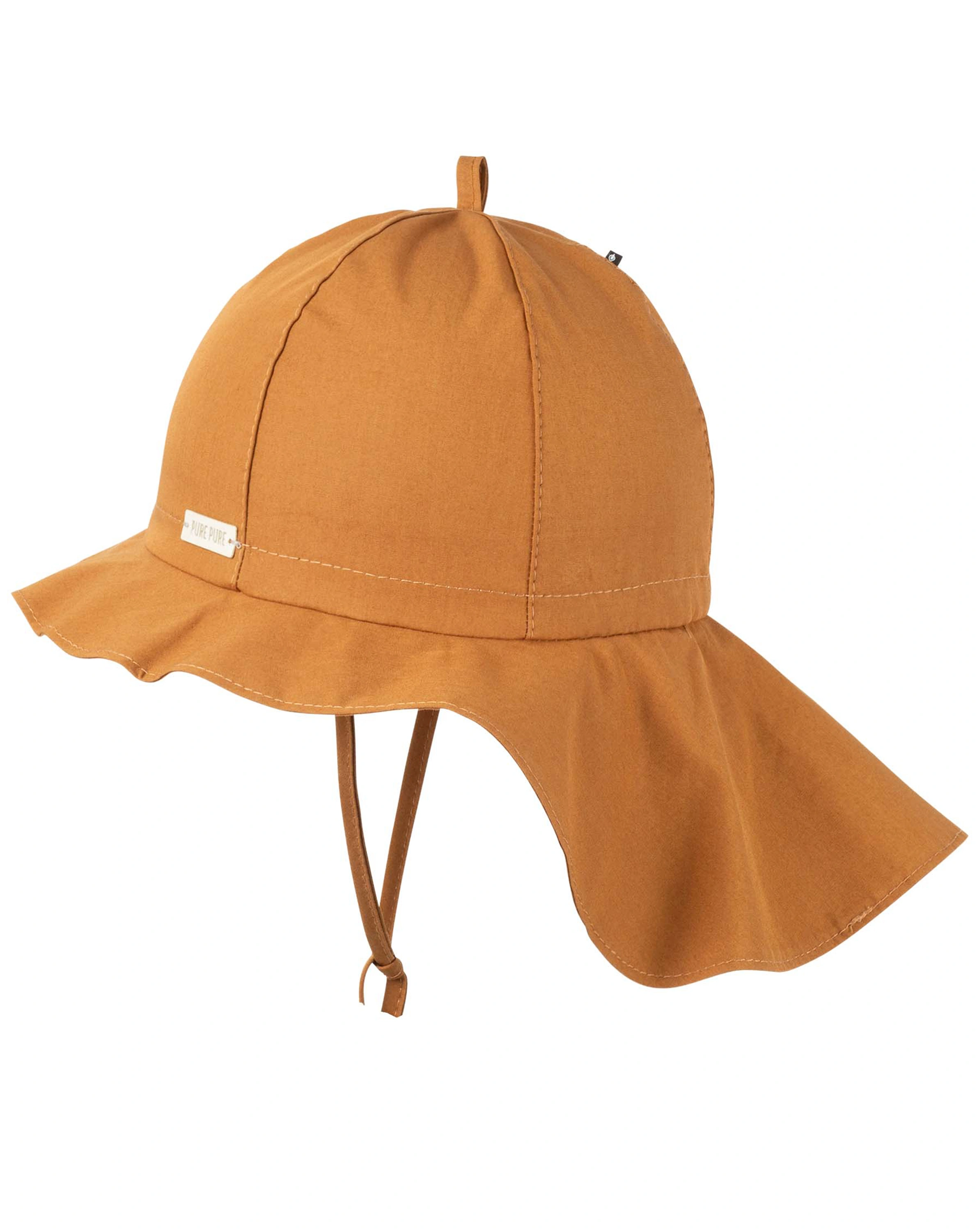 Sonnenhut MIKA mit Nackenschutz in sahara