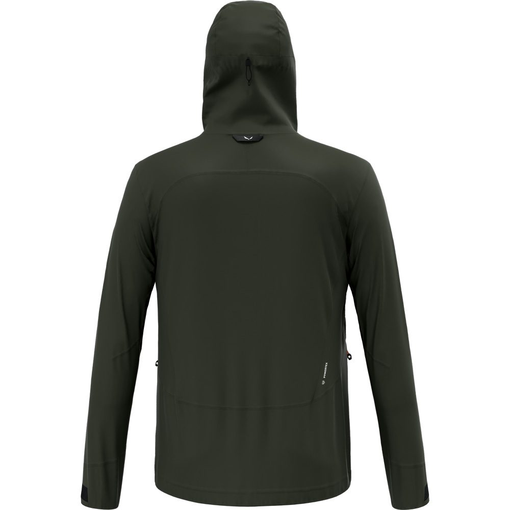 SALEWA Puez PTX Hybrid-Softshelljacke Herren dark olive