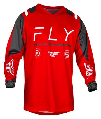Maillot VTT manches longues Fly Racing F-16 Rouge Homme