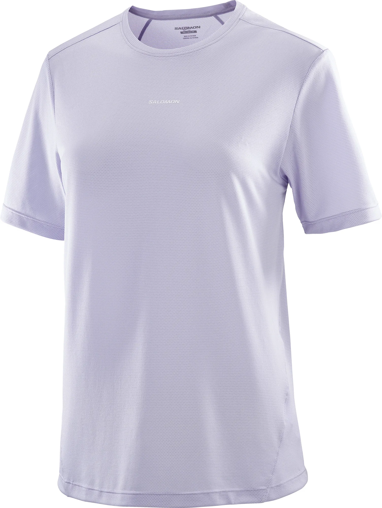 Salomon Women's Shkout Core Short Sleeve Tee Cosmic Sky