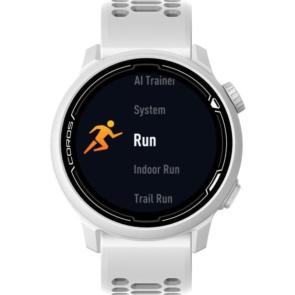 Montre cardio GPS COROS PACE 2 WHITE WITH SILICONE BAND WHITE