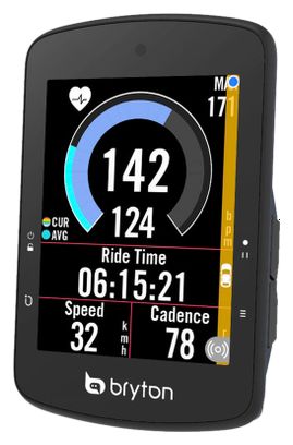 Compteur GPS Bryton Rider S510 T   Ceinture Cardio/Capteur Cadence/Capteur Vitesse