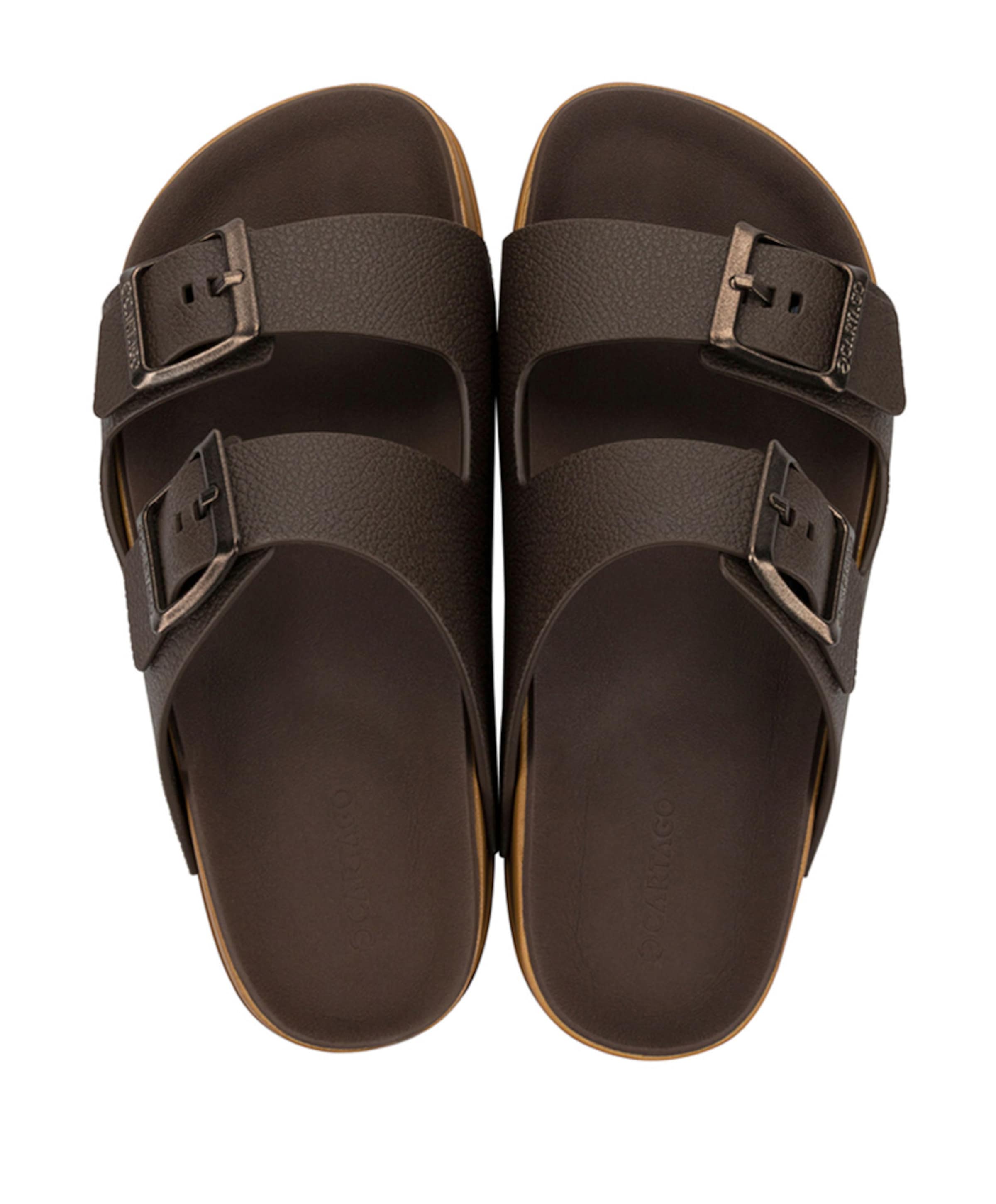 Cartago  Cartago Milao Plus  heren slipper bruin