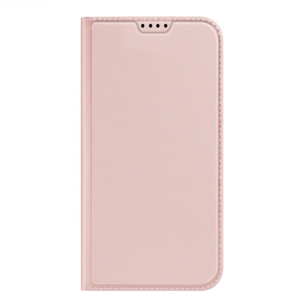 iPhone 15 Pro Max Wallet Cover Leder Tasche - Roségold
