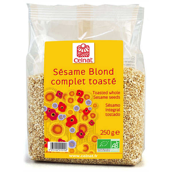 Sésame blond complet toasté bio