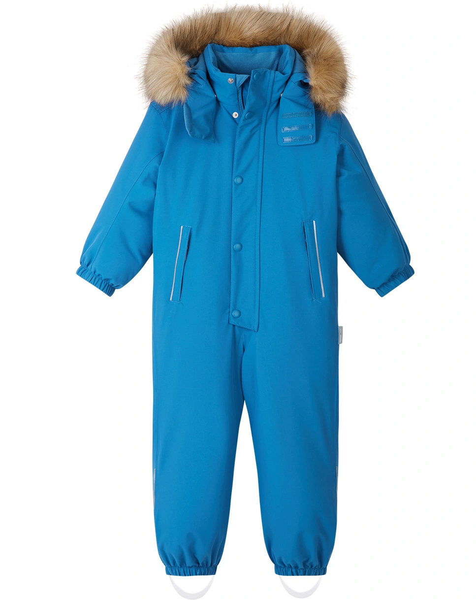 Schneeanzug STAVANGER mit Kunstfellbesatz in soft navy