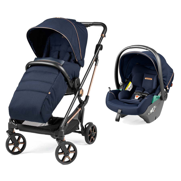 Poussette DUO Vivace Viaggio Lounge Blue shine - PEGPEREGO