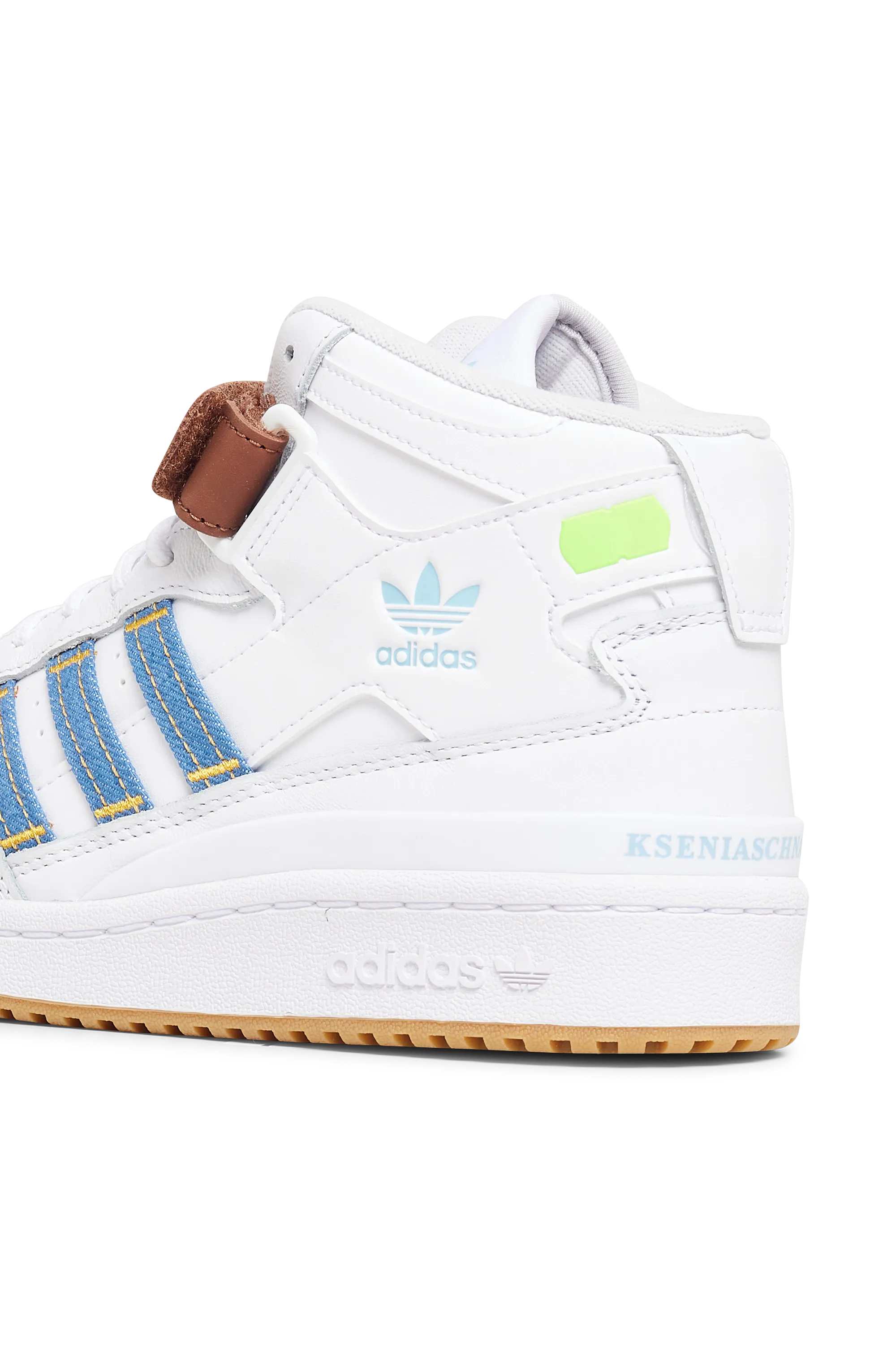 ADIDAS Baskets  FORUM MID KSENIA SCHNAIDER W Blanc