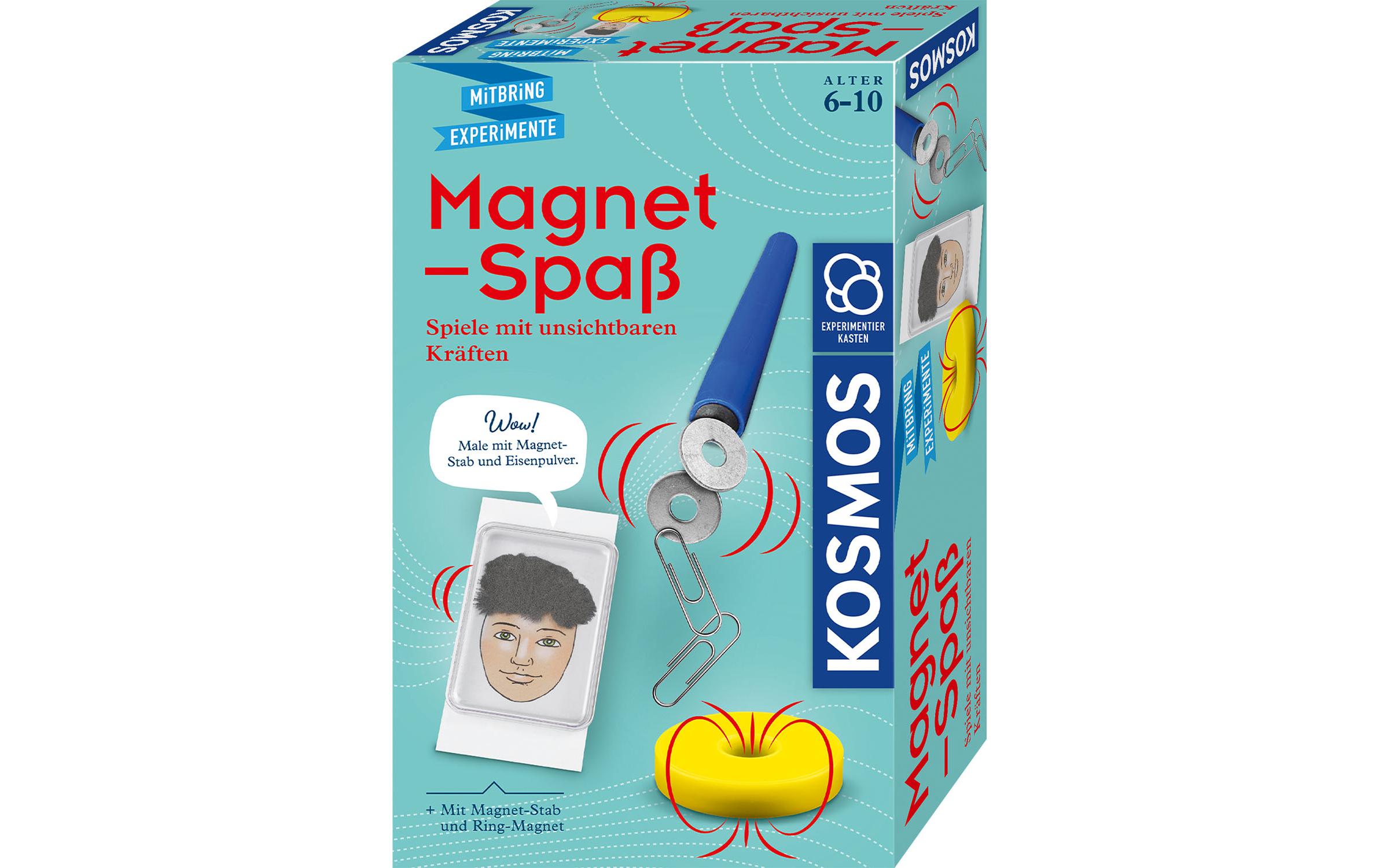 Experimentierkasten Magnet-SpassSpiele mit unsichtbaren Kräften