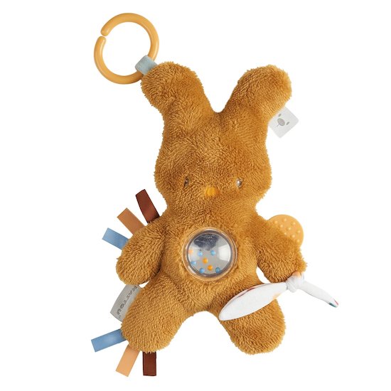 Lapidou Peluche d'activité Tipidou   Ocre        25 cm   de               Nattou