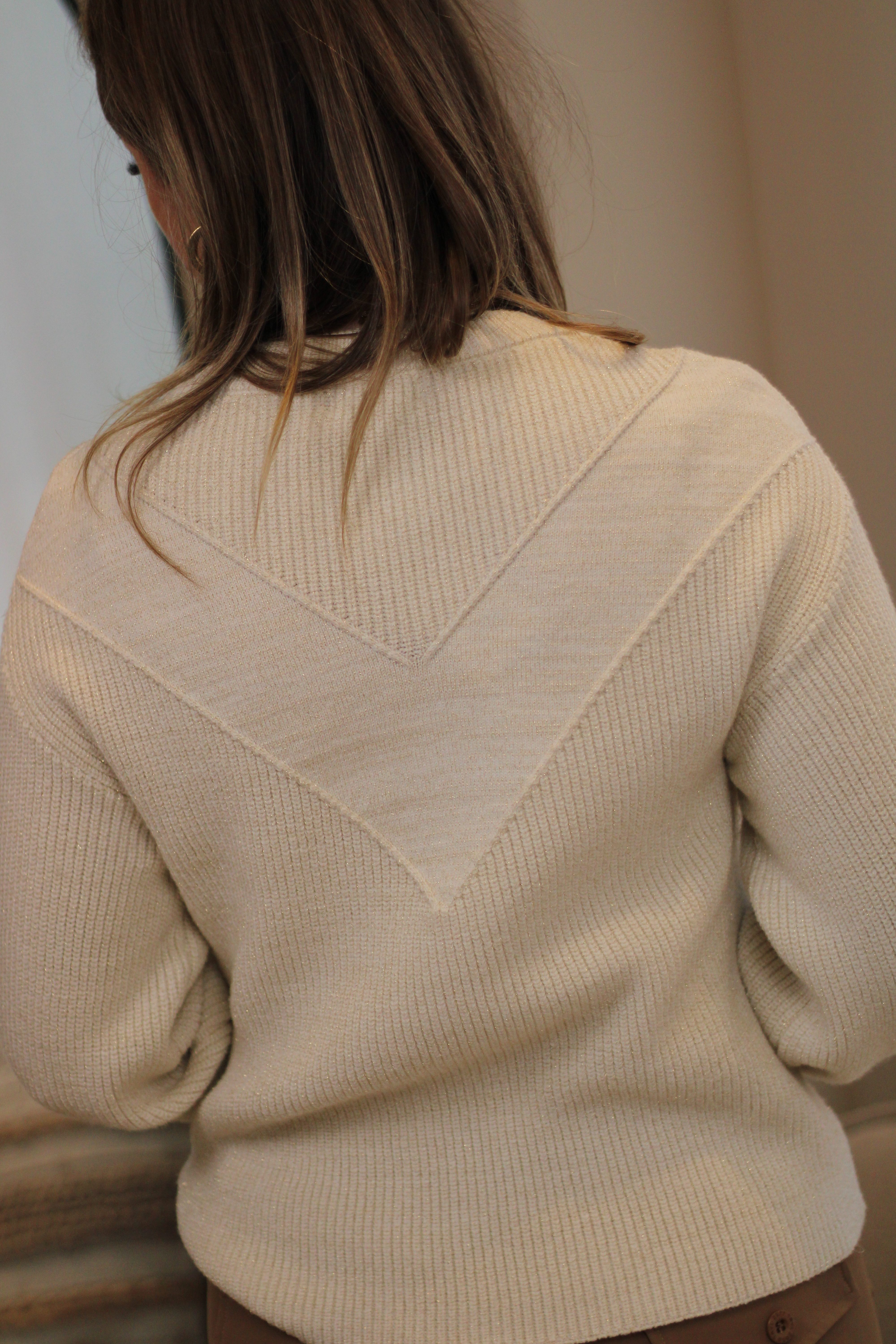 Zoso - Melody Knitted Sweater - Off White
