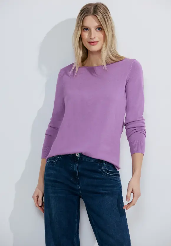 Basic Pullover - sporty lilac