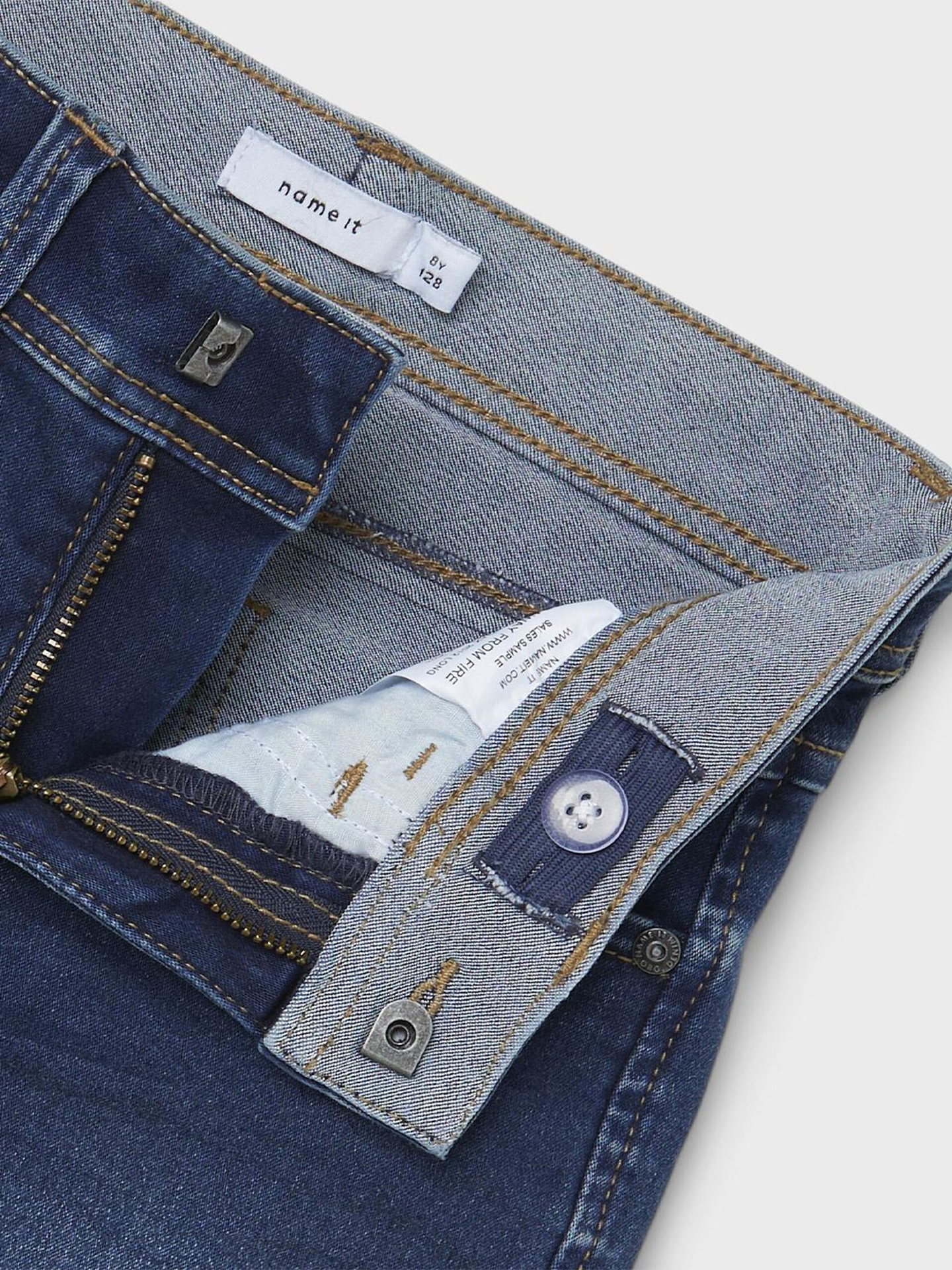 Silas Slim Denim Long Shorts