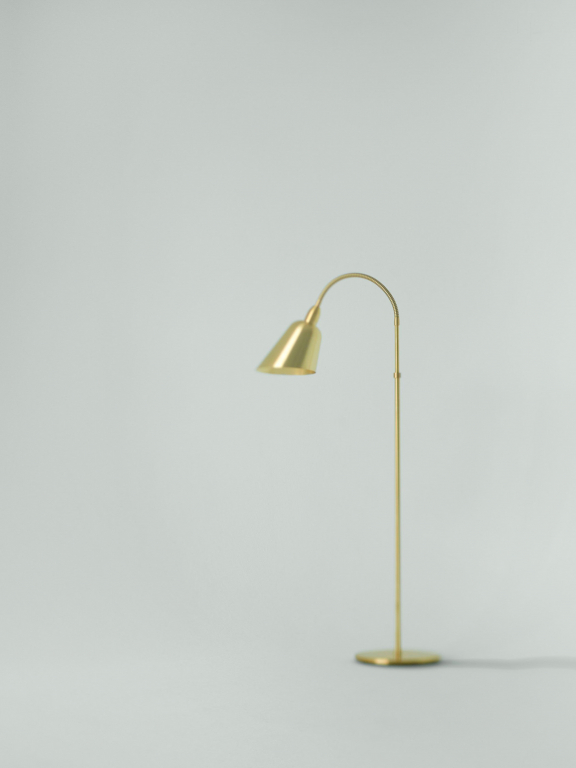 &tradition Bellevue vloerlamp Black & Brass