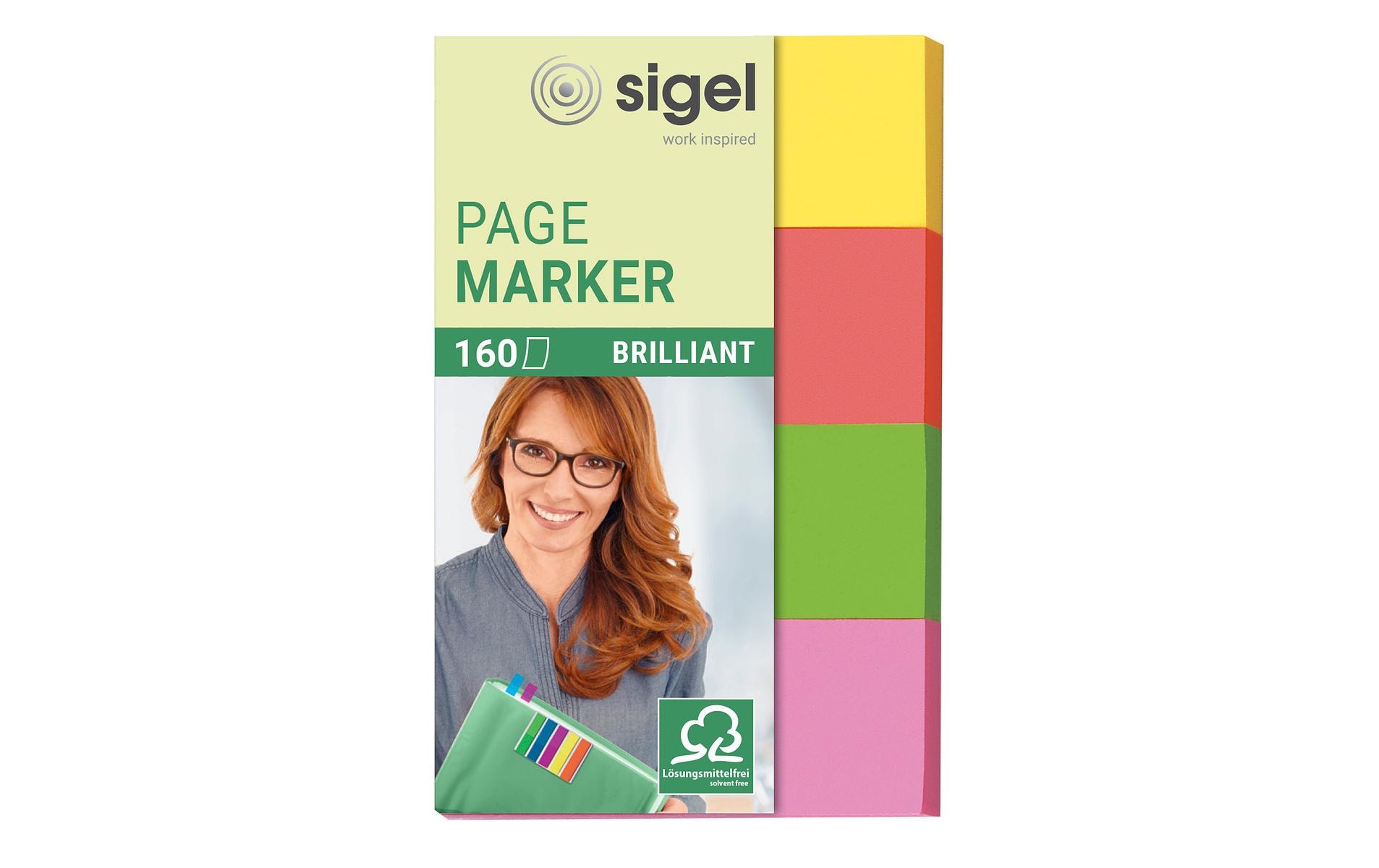 Page Marker Mehrfarbig, 160 StückMarkierungsstreifen