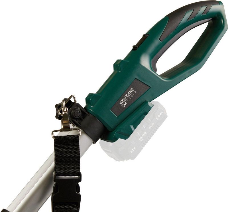 Wolfgang - 20 Volt Accu Takkenschaar - 2-in-1 - Zwart - Kunststof