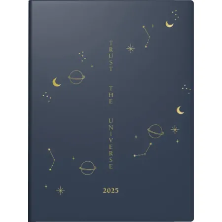 rido/idé Taschenkalender Young Line Mini '25 „Universe“ | A6, Papier