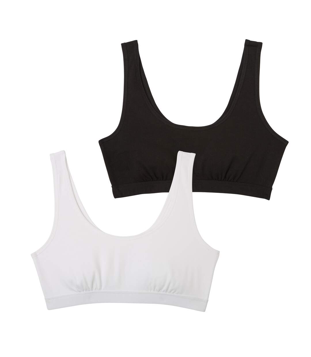 Lot de 2 brassières femme Ecopack Basic