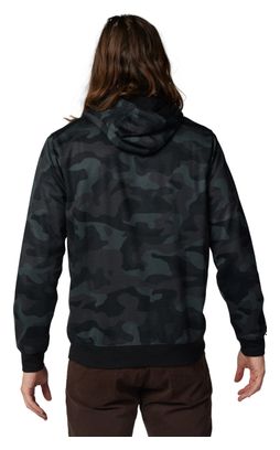 Sweat à capuche Fox Head Pullover Noir / Camo