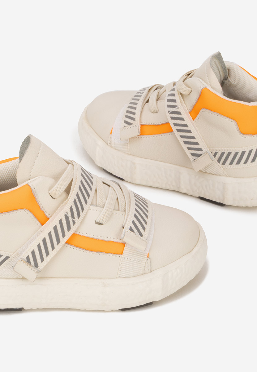 Baskets pour enfants beige Glenya