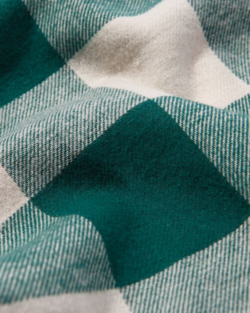 pantalon de pyjama homme flanelle à carreaux vert foncé