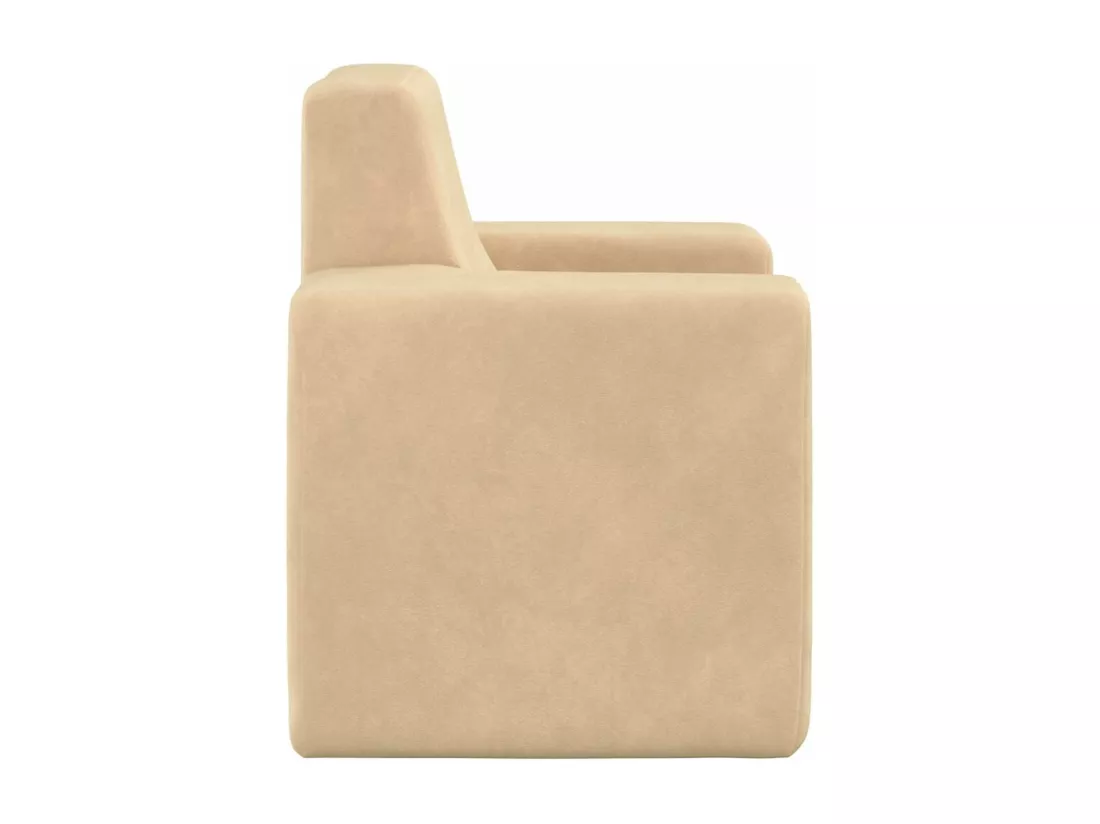 Canapé pour enfants Crème Peluche douce