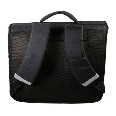 Cartable avec rabat réversible Jurassic World - 2 compartiments - noir - Bagtrotter