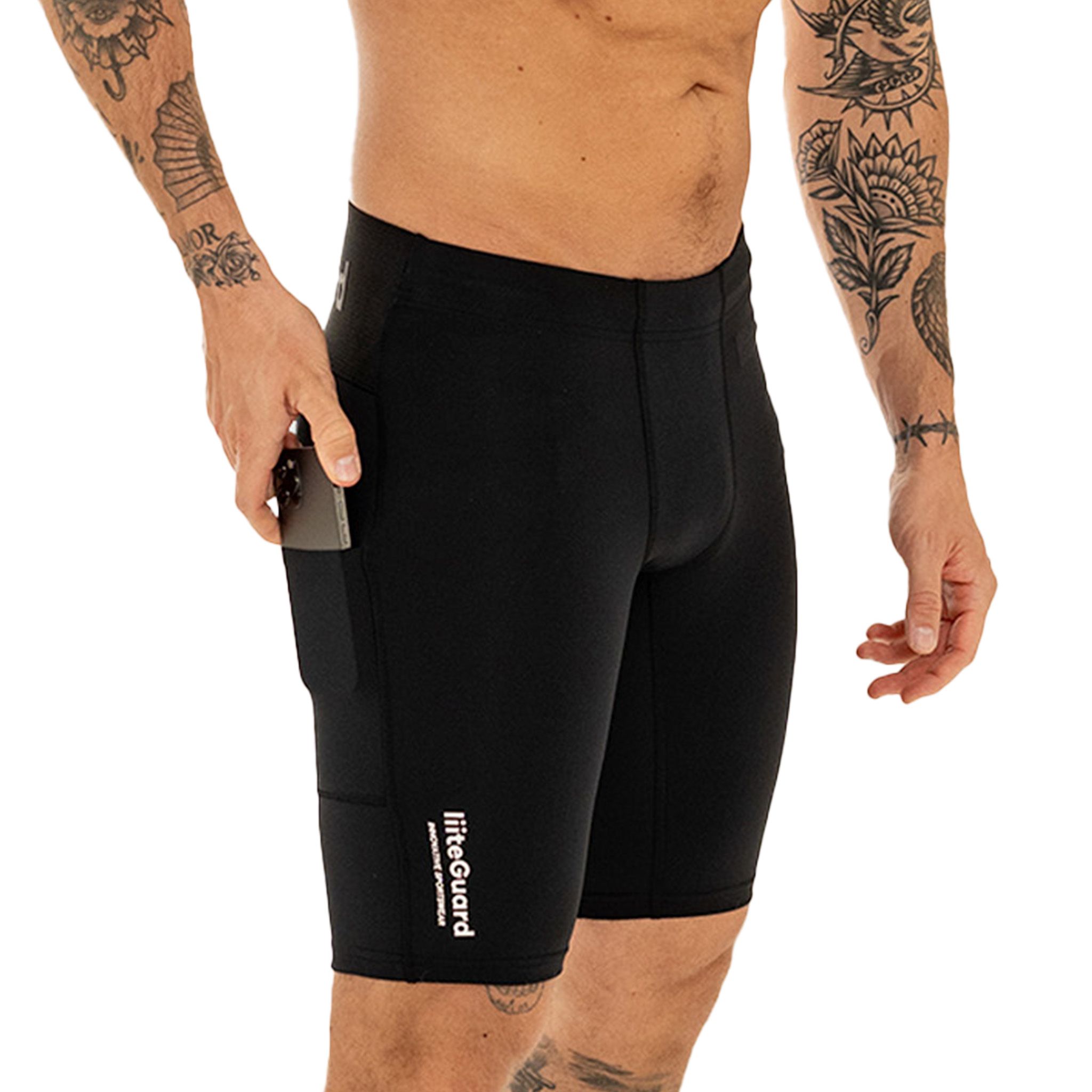 liiteguard glu tech korte traeningstights herre 1140 lg1013 black