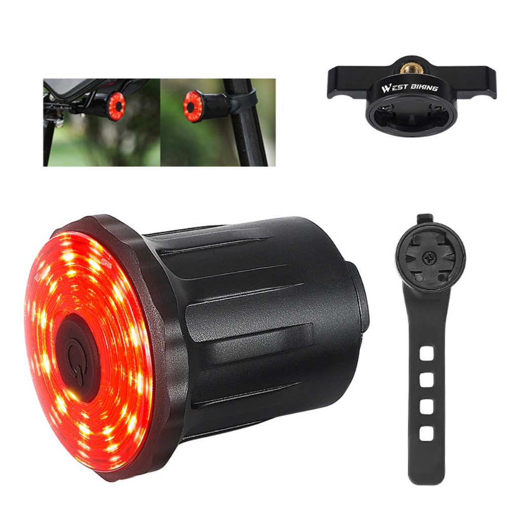 Wiederaufladbares USB Velo Rücklicht Fahrrad LED Warnlicht IPX6