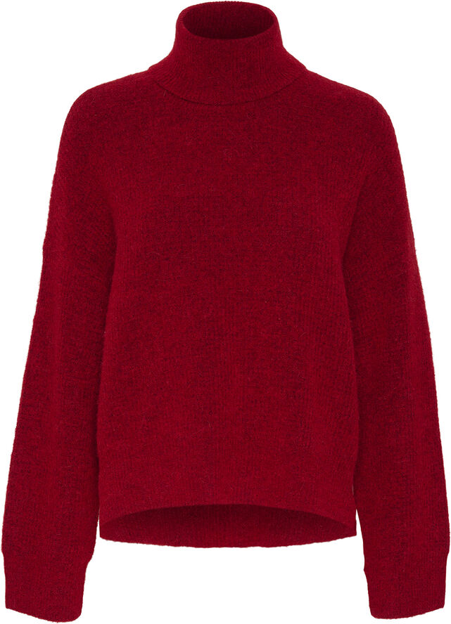 Gestuz AlphaGZ rollneck Haute red melange