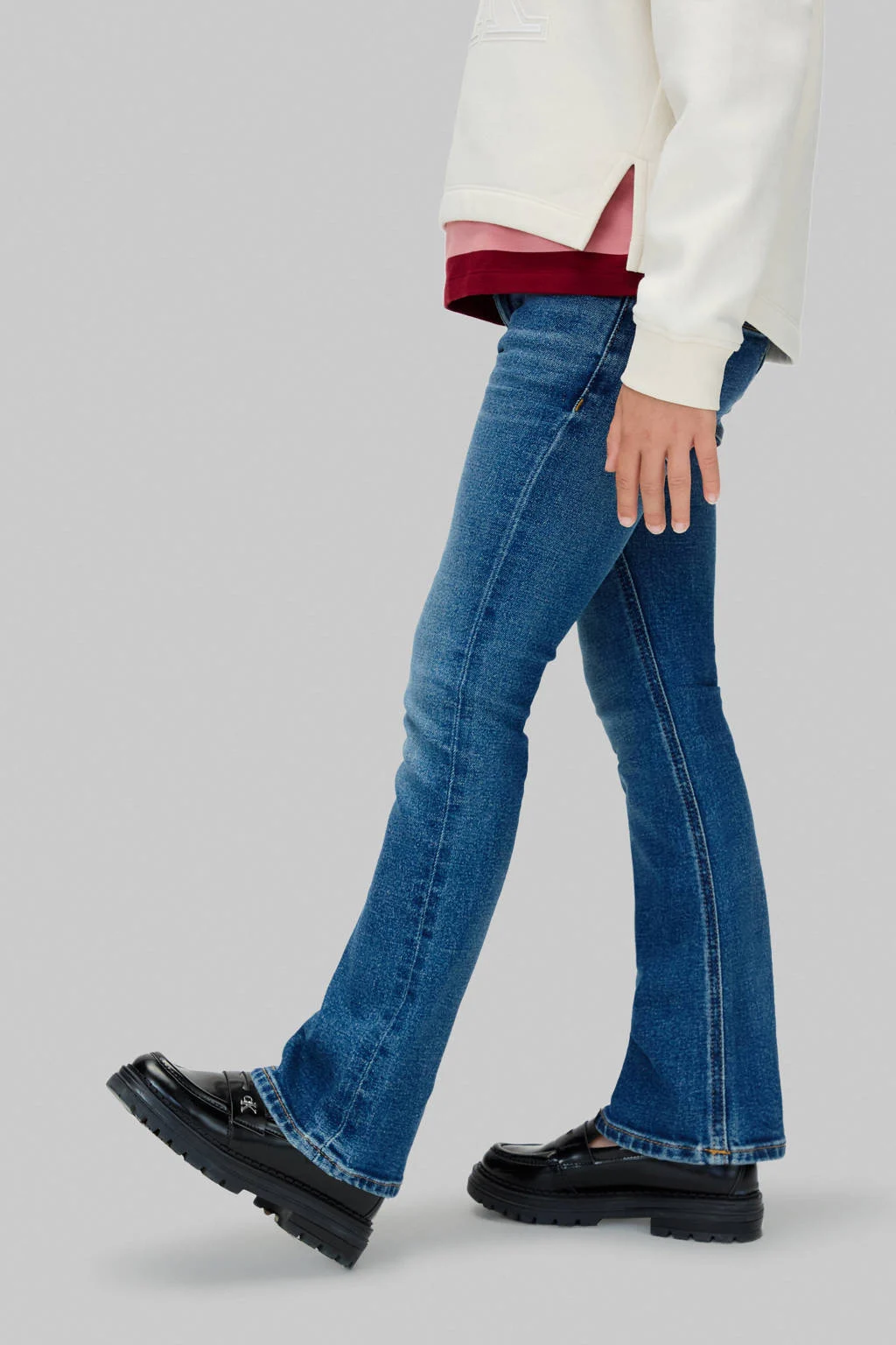 Calvin Klein flared jeans medium blue denim