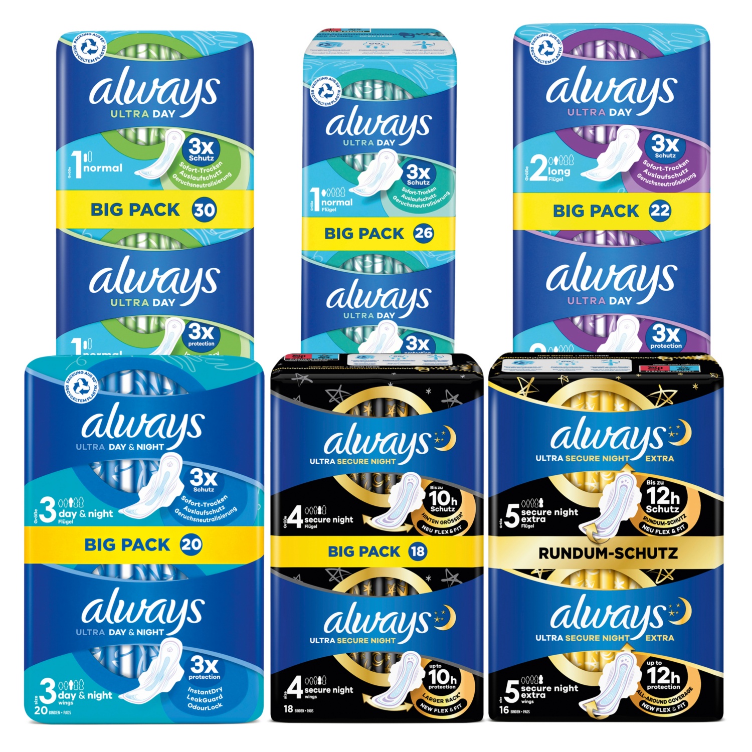 ALWAYS Ultra Binden BigPack
