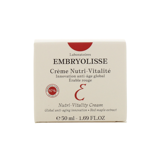 Embryolisse crème nutri vitalité - Soin anti âge peau mature