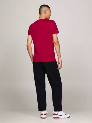Camiseta Slim Fit com Logo