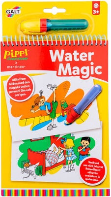 Galt Fargeleggingsbok Water Magic Pippi Langstrømpe