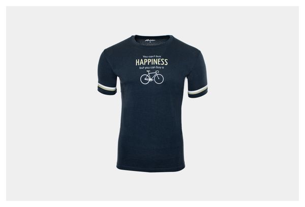 T-Shirt Manches Courtes Rubb'r Happiness Noir
