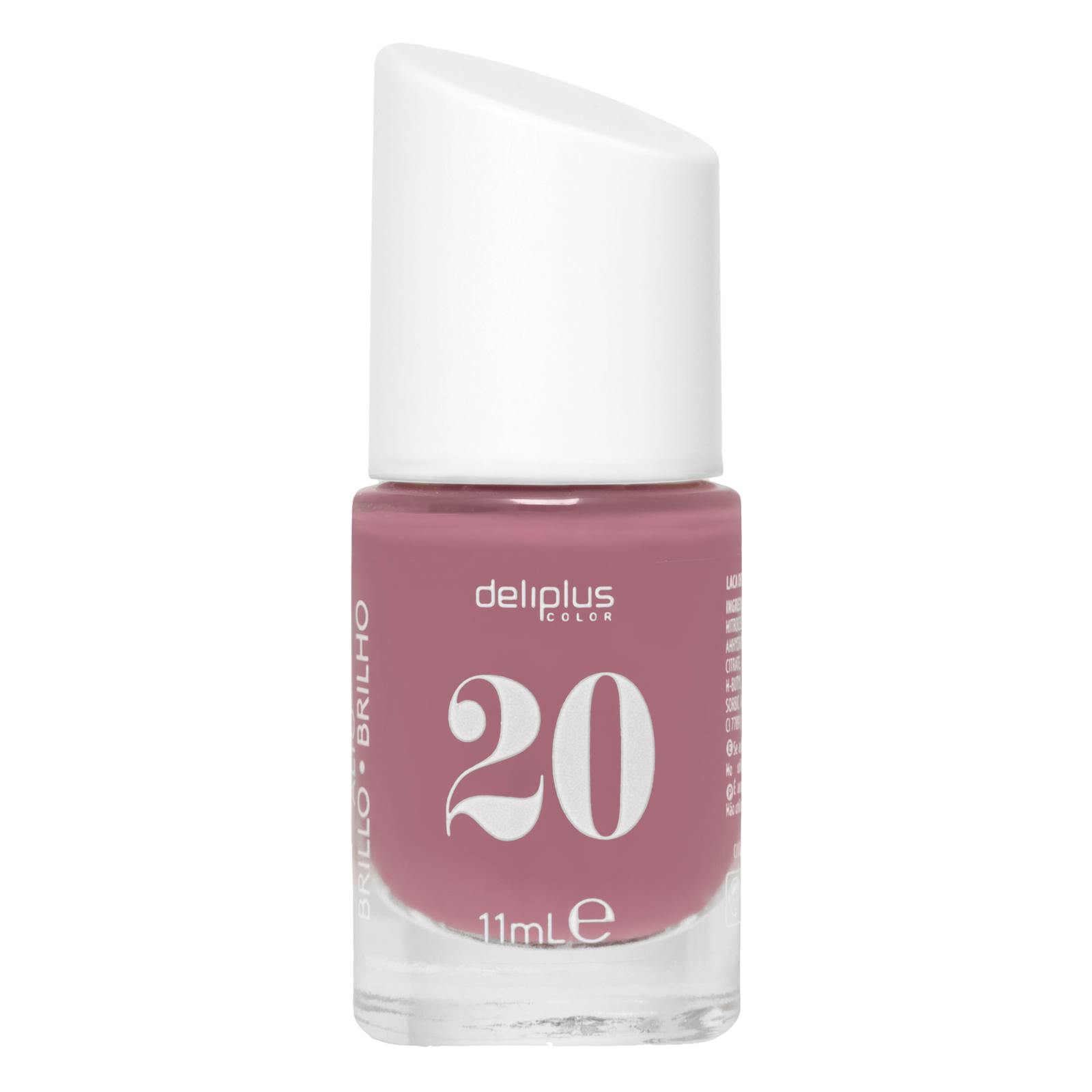 Vernis à ongles magnétique rose brillant Deliplus 20