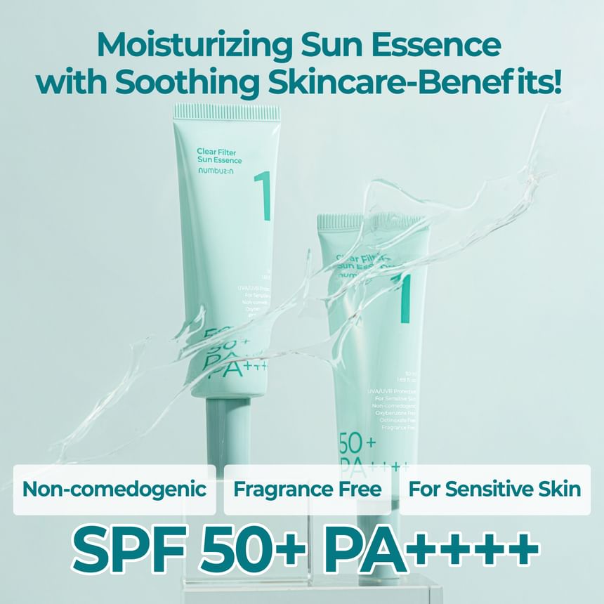 numbuzin - Nr. 1 Clear Filter Sun Essence