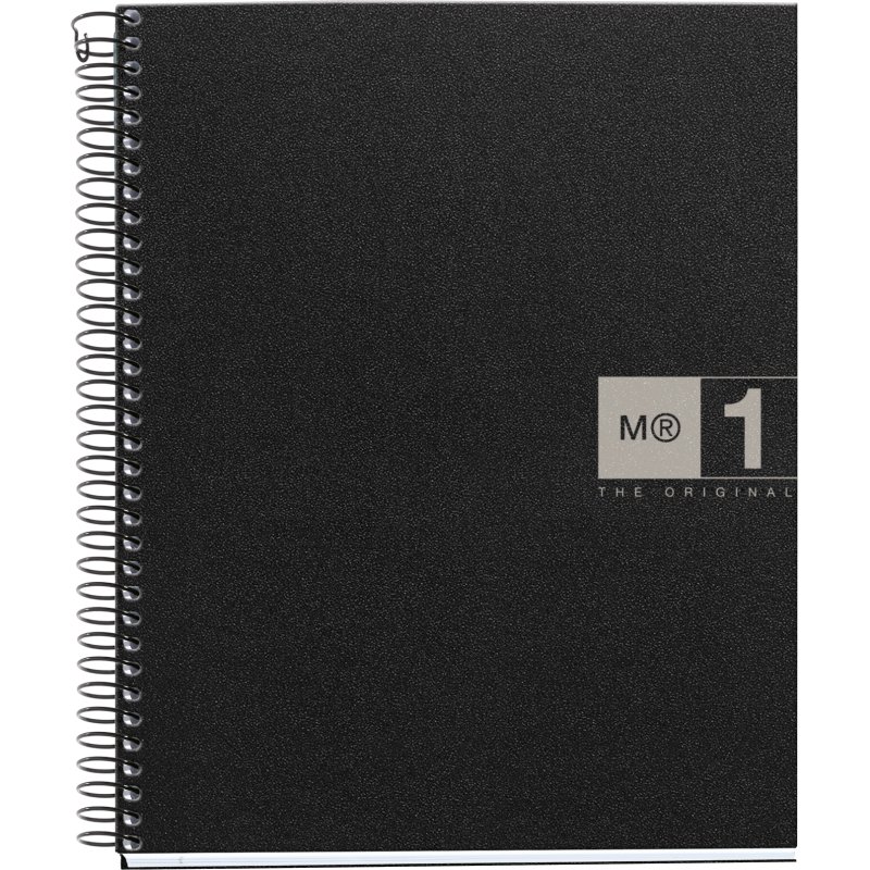 Notebook The Original, Couverture souple, A5, quadrillage 5x5 mm, 80 feuilles de 1 couleur, Miquelrius, Gris.