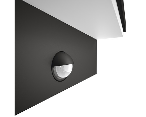 LED Sensor Buitenwandlamp 4.5W 1000 lm Warm Wit Bustan Antraciet