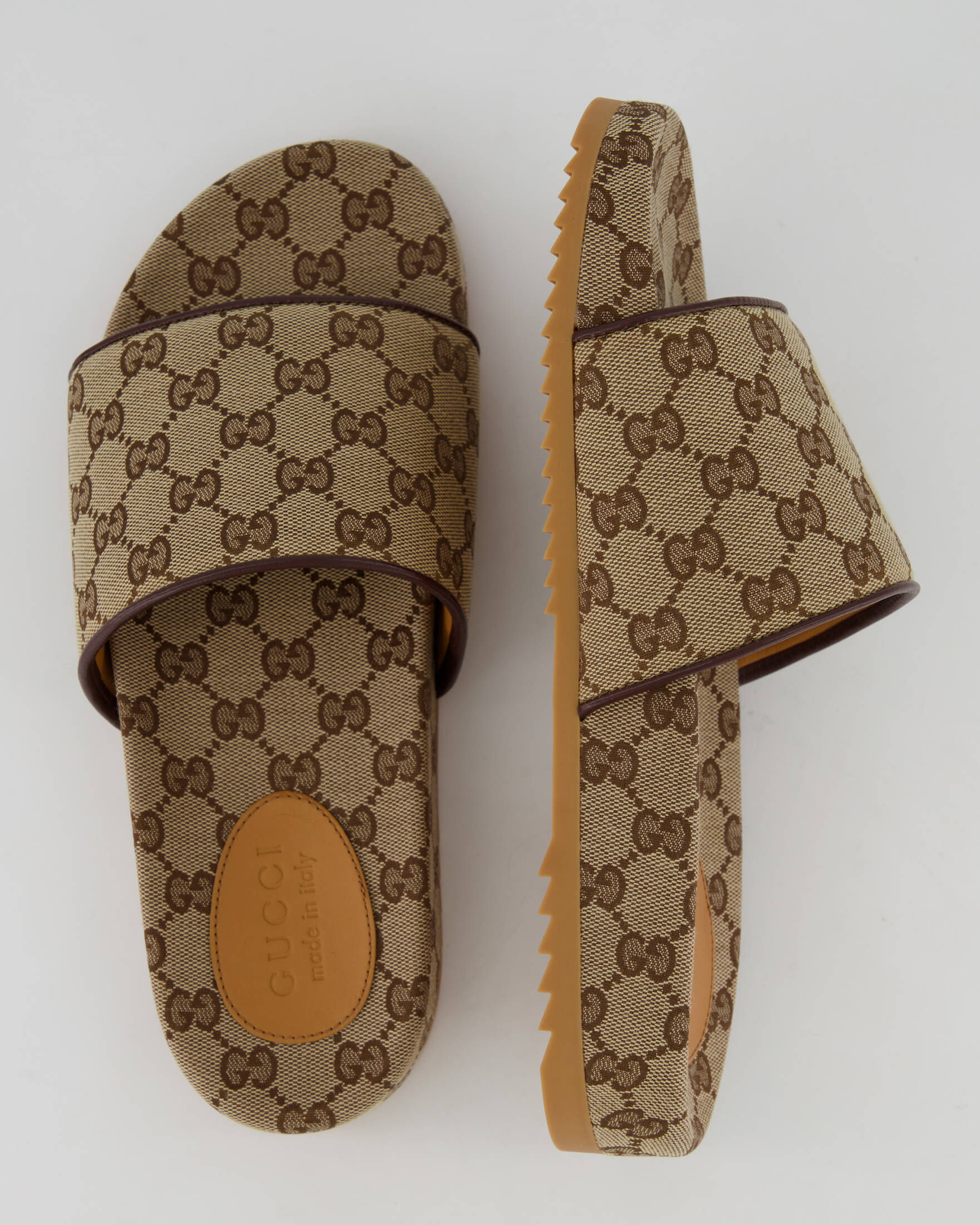 Gucci| Herren Pantoletten SIDELINE SLID GG