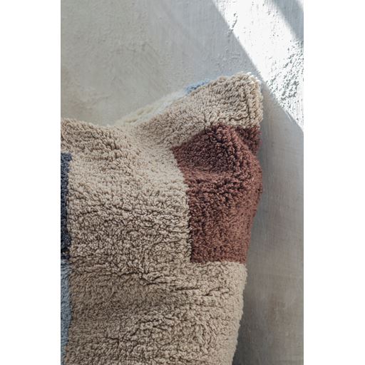 Mette Ditmer Brick Tufted Pude, Dark Grey, 50x50 cm