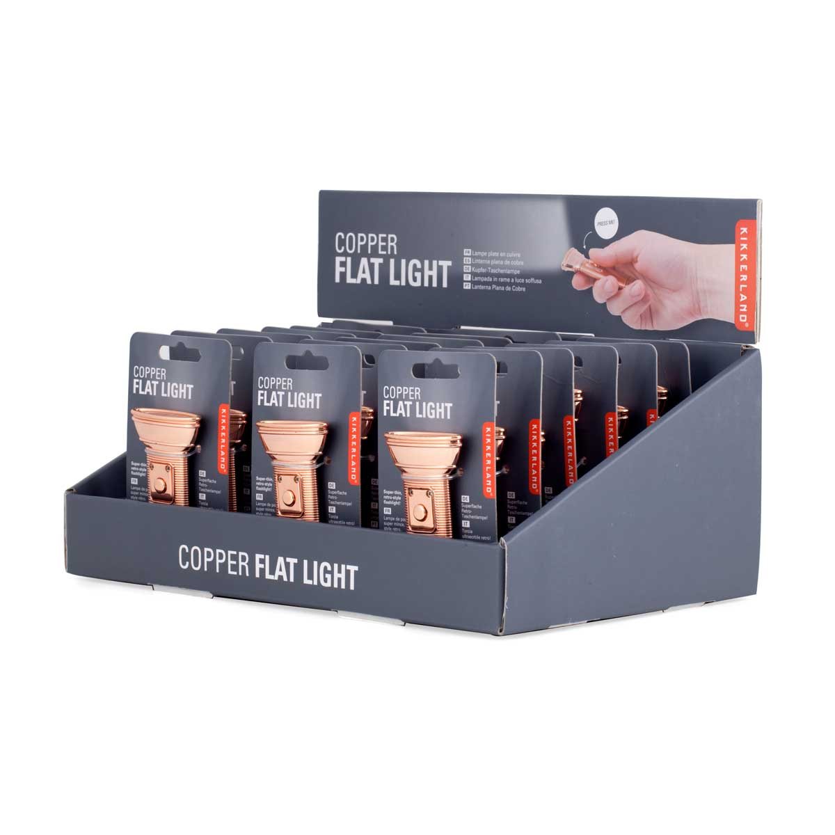 Copper flashlight