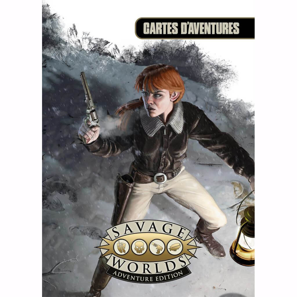Savage Worlds Adventure Edition - Cartes d'Aventures